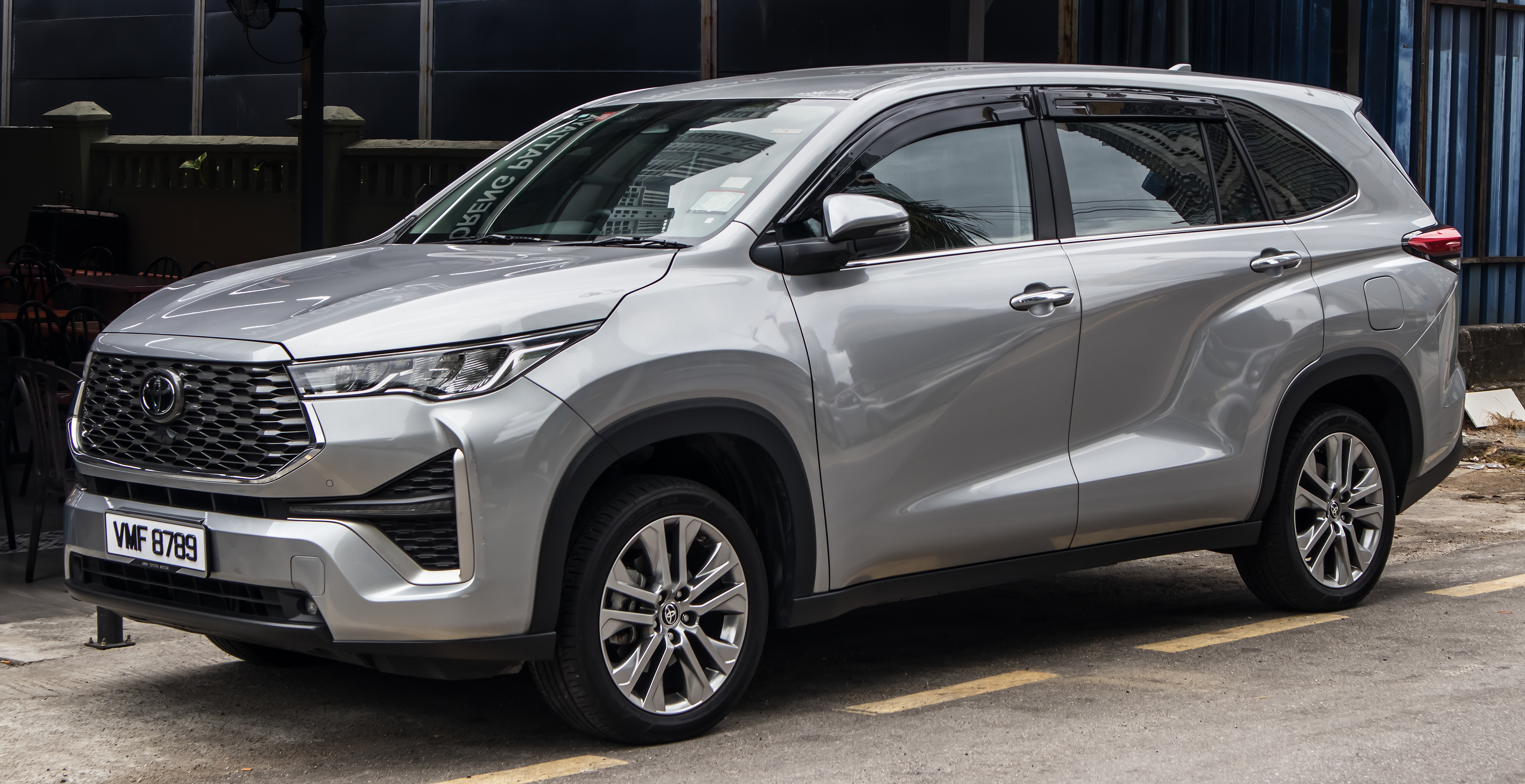 Toyota Innova exterior reference for Malaysia to Singapore MPV enquiry